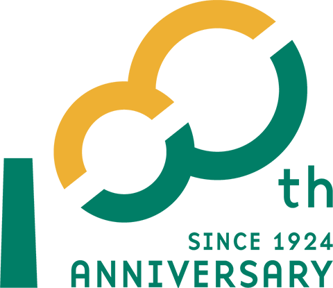 奥富興産株式会社「100周年記念ロゴ」