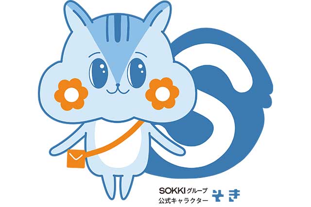 ㈱千葉測器「公式キャラクターそき」