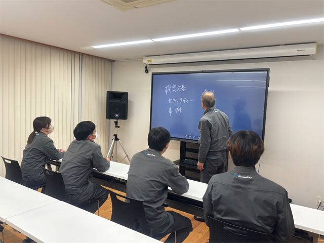 (株)カネシロ「エコポリ研修」