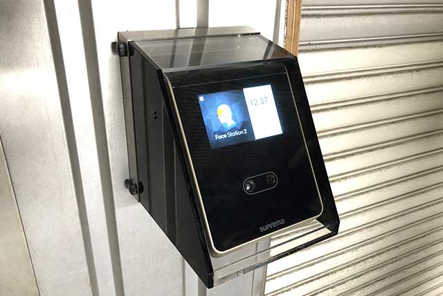 美濃紙業株式会社「顔認証式ロックキー」